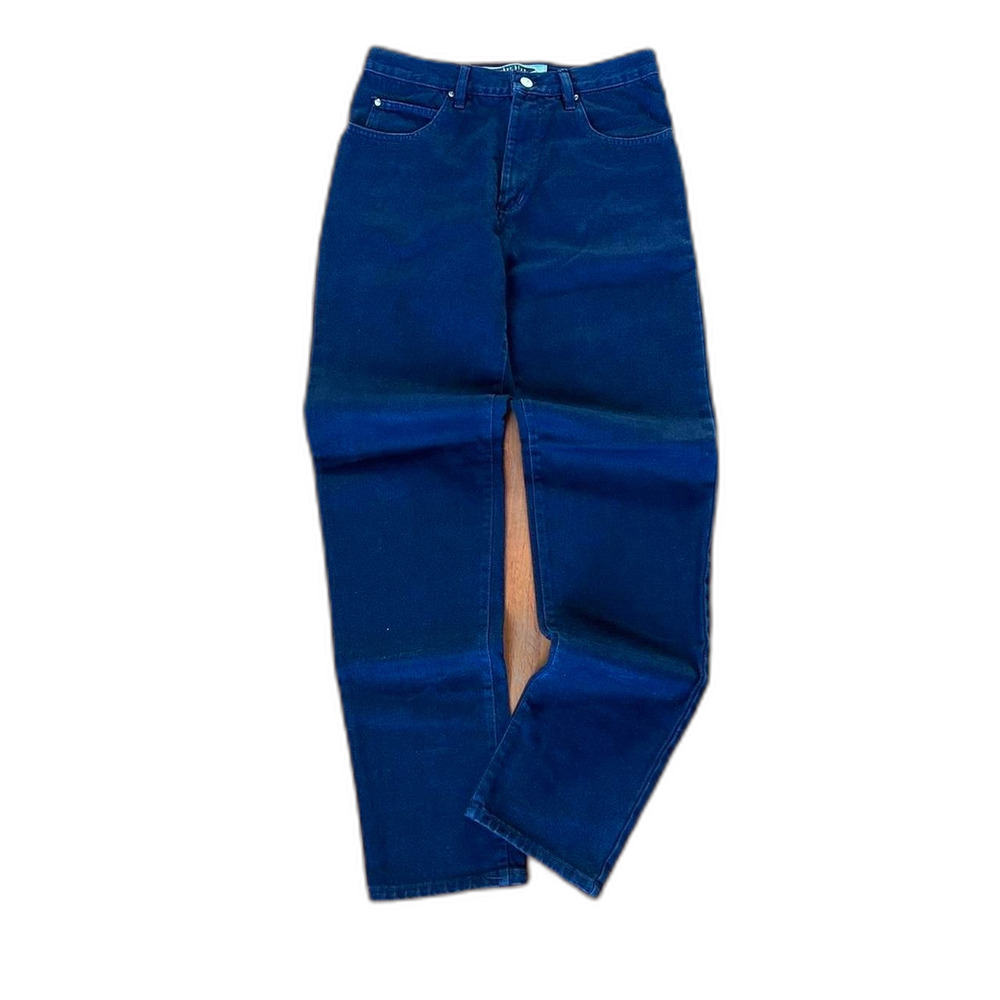 Anchor blue baggy relaxed fit skater jeans size 32x34